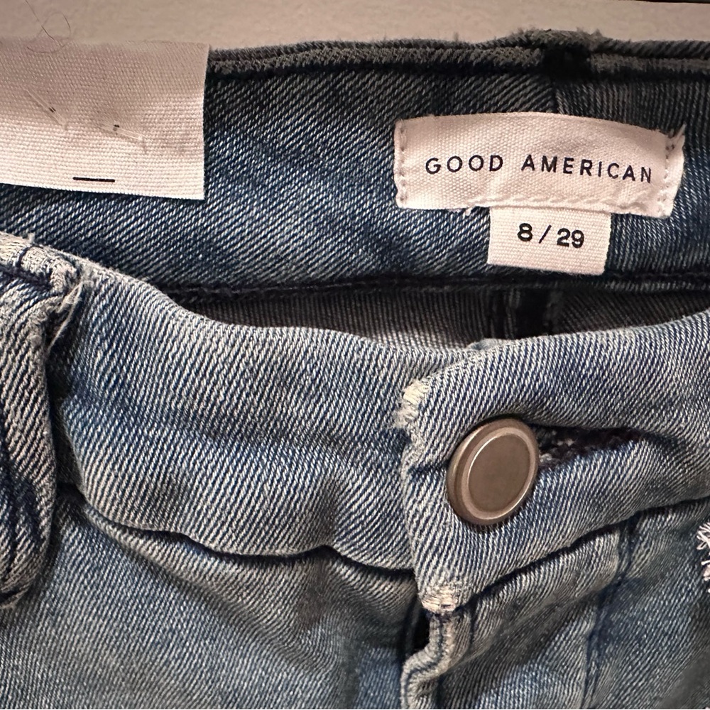 GOOD AMERICAN - Good Legs- Classic Blue Women's Jeans - Picture 13 of 16